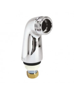 Raccord Colonnette sur gorge mâle droit Luxe Mâle 20/27