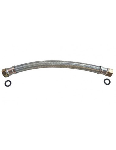 FLEXIBLE CHAUFFAGE DROIT A 2 ECROUS TOURNANTS FEMELLE 5655-10