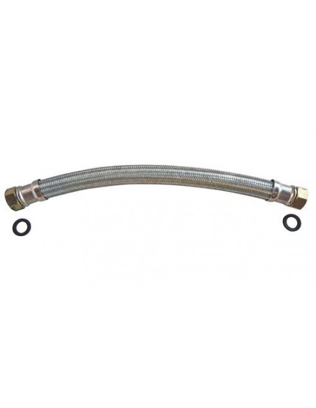 FLEXIBLE CHAUFFAGE DROIT A 2 ECROUS TOURNANTS FEMELLE 5655-70