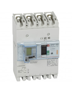 DPX3 160 MT+DIFF 4P 80A 25KA LEGRAND 420074