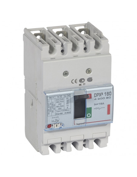 DPX3 160 MT 3P 16A 36KA LEGRAND 420080