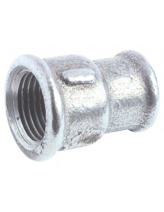 MANCHON REDUIT FONTE GALVANISEE DOUBLE FEMELLE N° 240 2