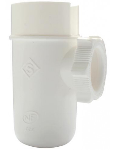 Entonnoir siphon 1" avec deflecteur NF 602500101