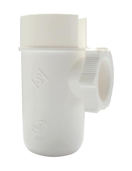Entonnoir siphon 1" avec deflecteur NF 602500101