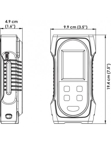 ANALYSEUR COMBUSTION SICA 030 KIT 2AS 606010401