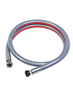 TUYAU FLEXIBLE INOX A EMBOUTS MECANIQUES POUR BUTANE ET PROPANE - SANS DATE LIMITE D'EMPLOI