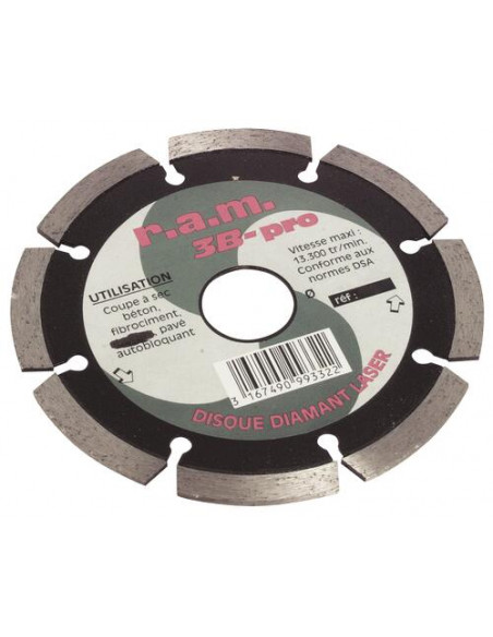 DISQUE DIAMANT A SEGMENTS