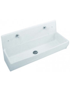 LAVABO POUR COLLECTIVITES 100x41,5cm