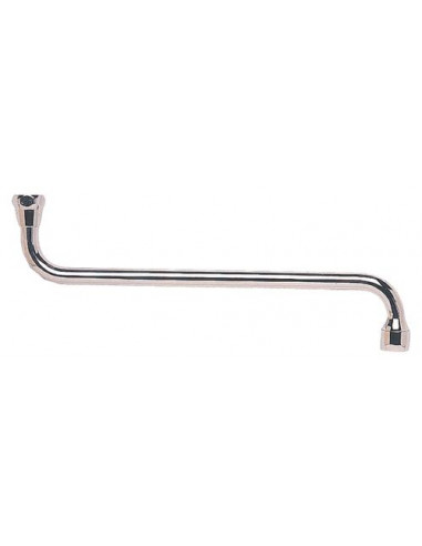 Bec standard par dessous chromé écrou 15/21 300mm
