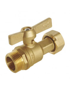 ROBINET D'ARRET COMPTEUR DROIT A BOISSEAU SPHERIQUE 2