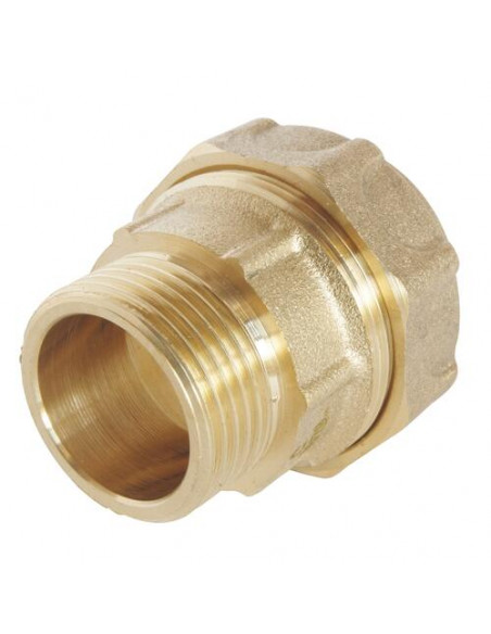 RACCORD MALE LAITON POUR PE SEMI RIGIDE 836-25-20