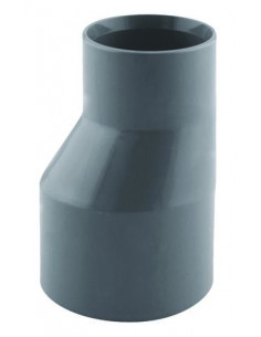 REDUCTION EXCENTREE PVC POUR EVACUATION MALE FEMELLE 2