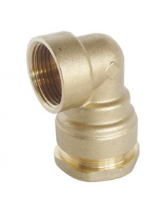 COUDE LAITON FEMELLE POUR TUBE PE - SUMO 2