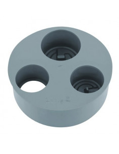 TAMPON DE REDUCTION PVC POUR EVACUATION 1 TROU 2