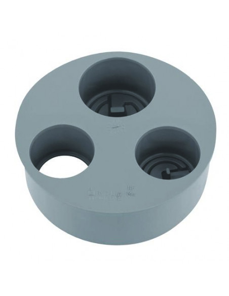 TAMPON DE REDUCTION PVC POUR EVACUATION 1 TROU