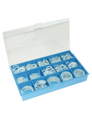 COFFRET PLASTIQUE DE JOINTS GAZ BAU BLEU ASSORTIS