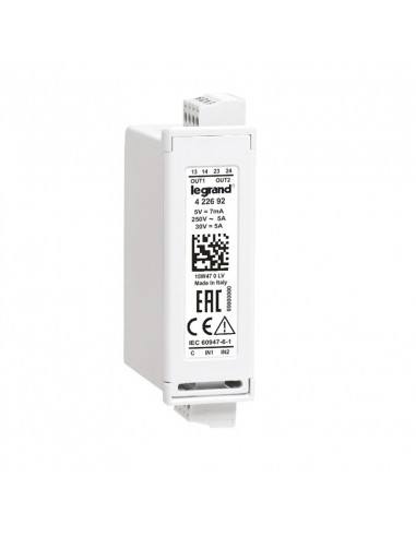 MODULE 2ENTR.NUM 2 SORTIE RELAIS LEGRAND 422692