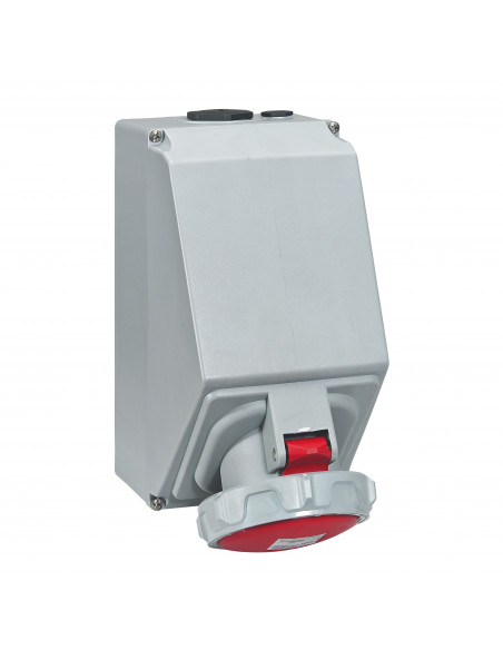 Prise saillie P17 IP66/67 125A 415V 3P+N+T LEGRAND 555659