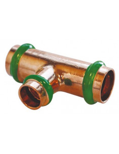 Té réduit cuivre à sertir EAU ø42-35-42 101511852