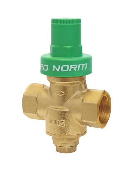 Réducteur de pression à piston double femelle 15/21 14191-15