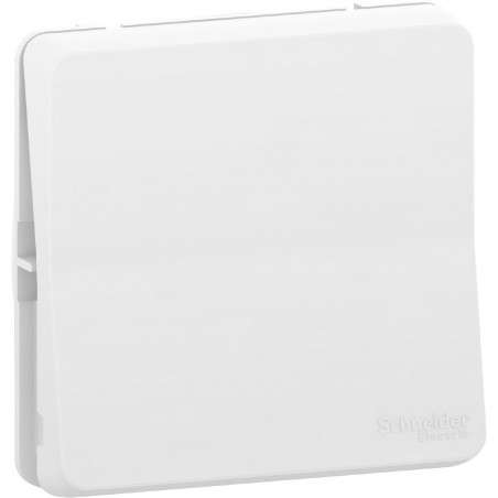 Mureva Styl Bouton poussoir composable IP55 IK08 connexion auto blanc SCHNEIDER MUR39027