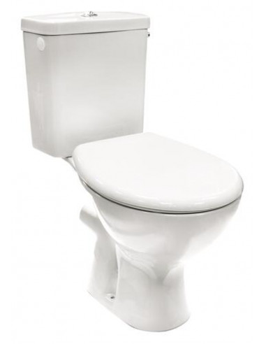 Pack WC sans bride NF LIMPIO charnières plastique  HAM-501512021