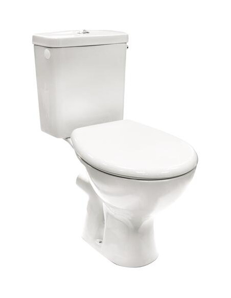 Pack WC sans bride NF LIMPIO charnières plastique  HAM-501512021