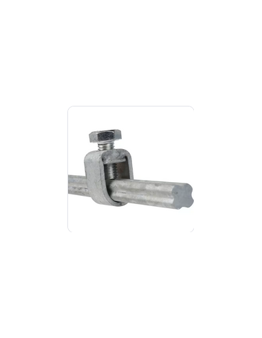 Piquet de terre rond 1m galvanisé EUR'OHM 70502