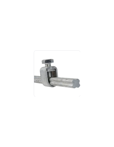 Piquet de terre rond 1m galvanisé EUR'OHM 70502