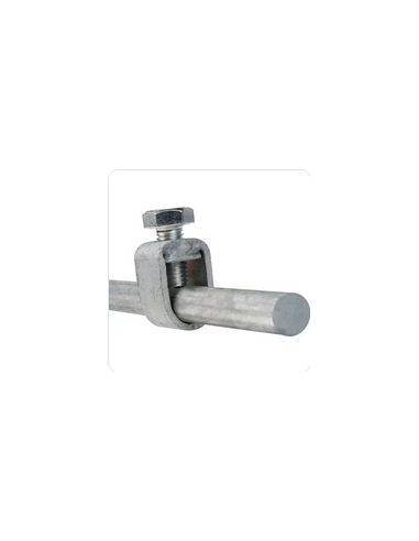 Piquet de terre rond 1m galvanisé EUR'OHM 70502