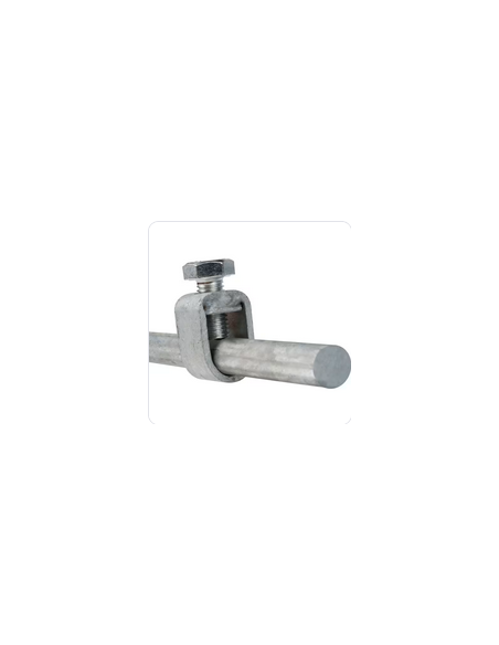 Piquet de terre rond 1m galvanisé EUR'OHM 70502