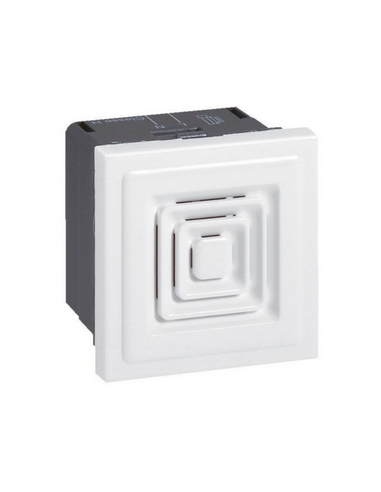 Ronfleur 70dB à 1m Mosaic 2 modules tension 230V~ à 50Hz ou 60Hz et 25mA de consommation blanc LEGRAND 076641