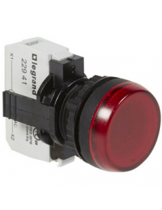 Voyant lumineux Osmoz complet IP69 rouge 230V LEGRAND 023791