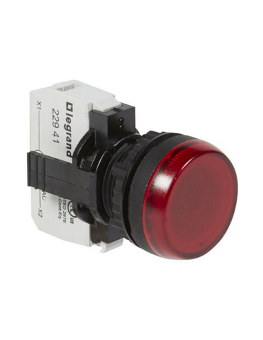 Voyant lumineux Osmoz complet IP69 rouge 230V LEGRAND 023791