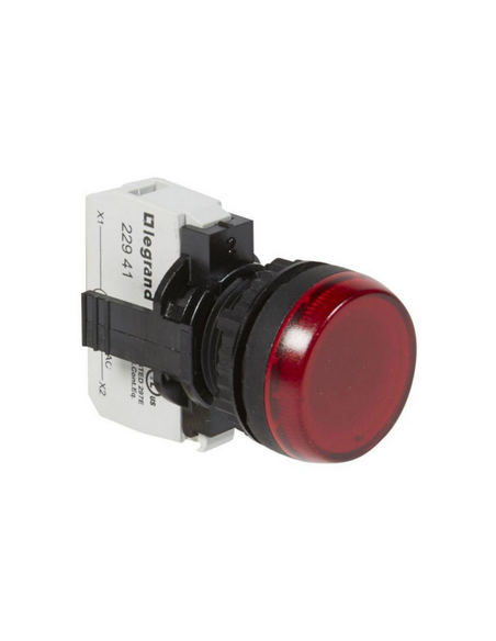 Voyant lumineux Osmoz complet IP69 rouge 230V LEGRAND 023791