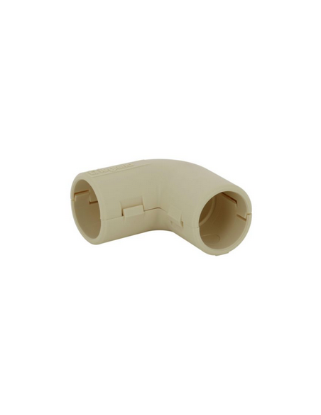 Coude équerre 90° IP40 Ø25mm sable RAL1015 LEGRAND 06224