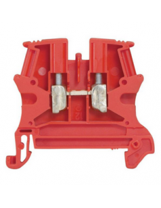 Bloc de jonction de passage à vis viking 3 avec 1 jonction 1 entrée 1 sortie section 4mm² pas 6mm rouge LEGRAND 037131 2