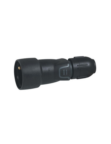 Prolongateur caoutchouc 2P+T 16A IK08 à connexion automatique IP44 LEGRAND 050111