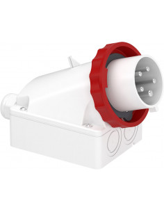 PratiKa socle de connecteur industriel 32A 3P+N+T 380-415 V CA IP67 SCHNEIDER 83571 2