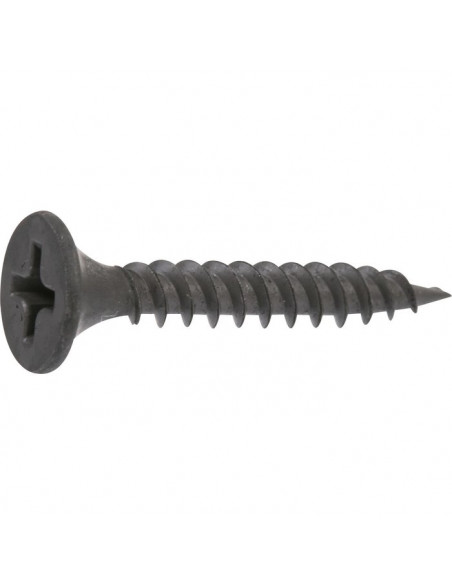 500 Vis plaque de plâtre Tête trompette PH Acier phosphaté noir RIFIX 1PLACO3555