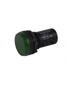 Voyant monobloc avec LED intégrée IP69 Osmoz complet vert 230V~ LEGRAND 024612 2