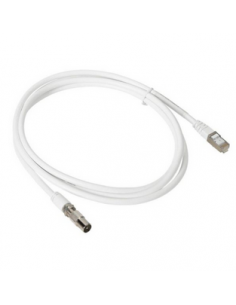 Cordon coaxial pour raccordement téléviseur avec 1 embout coaxial et 1 embout RJ45 longueur 2m LEGRAND 413040
