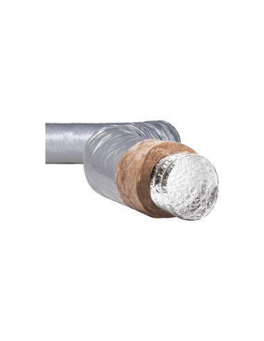 Conduit souple renforcé alu isolé HELIX R1251000025 NATHER 556797