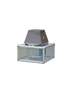 Tourelle d'extraction et de désenfumage agréées 400°C 2h taille 500 triphasé 400V 4 pôles rejet libre NATHER 587889