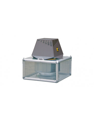 Tourelle d'extraction et de désenfumage agréées 400°C 2h taille 500 triphasé 400V 6 pôles rejet libre NATHER 587890