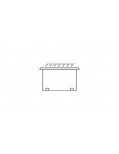 toit pare pluie pour caisson modulaire taille 4 à 7 NATHER 990458