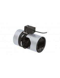 Registre autoréglable motorisé double débit pour application tertiaire D125mm NATHER 998016