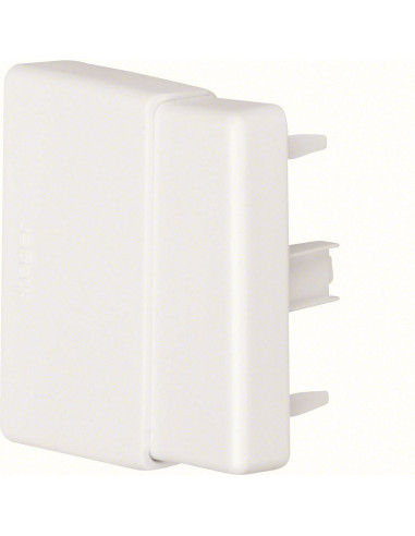 Embout pour goulotte de distribution lifea LFF 30/40/60x60mm Blanc HAGER LFF6006069016