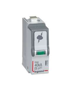Cassette de remplacement pour parafoudre basse tension type T2 Imax 40kA  LEGRAND 412299 2