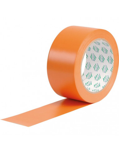 Adhésif PVC plastifié orange Largeur 48mm Antalis 401070